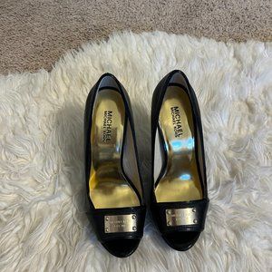 Michael Kors Classic Platform Peep-toe Heels